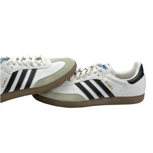 Adidas Samba OG Sneakers Shoes Mens SZ 11 White/Black Low 2016 G17102 Like New